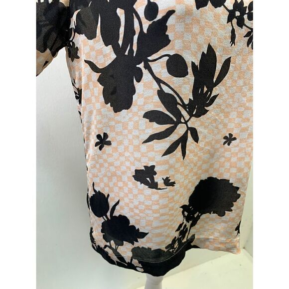 A.L.C. Short Sleeve Silk Blouse Size XS - Picture 5 of 11